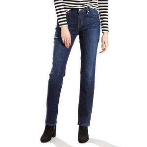 Levis 505 Stretch Straight Leg Jeans 